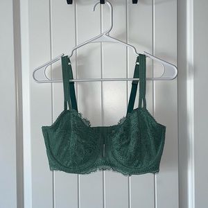 Auden Unlined Sheer Lace Bra Unpadded 36E DD